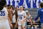 WBBall vs MHC  Wheaton College women's basketball vs Mount Holyoke College. - Photo By: KEITH NORDSTROM : Wheaton, basketball